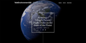 27 January 2021 – Avoiding a 'Ghastly Future': Hard Truths on the State of the Planet