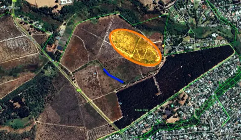 Paths closed at Lower Tokai Park